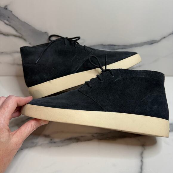 Everlane Mens Black Suede The Desert Chukka Boot 7.5 Preppy Closet Staple Luxury - Picture 6 of 7